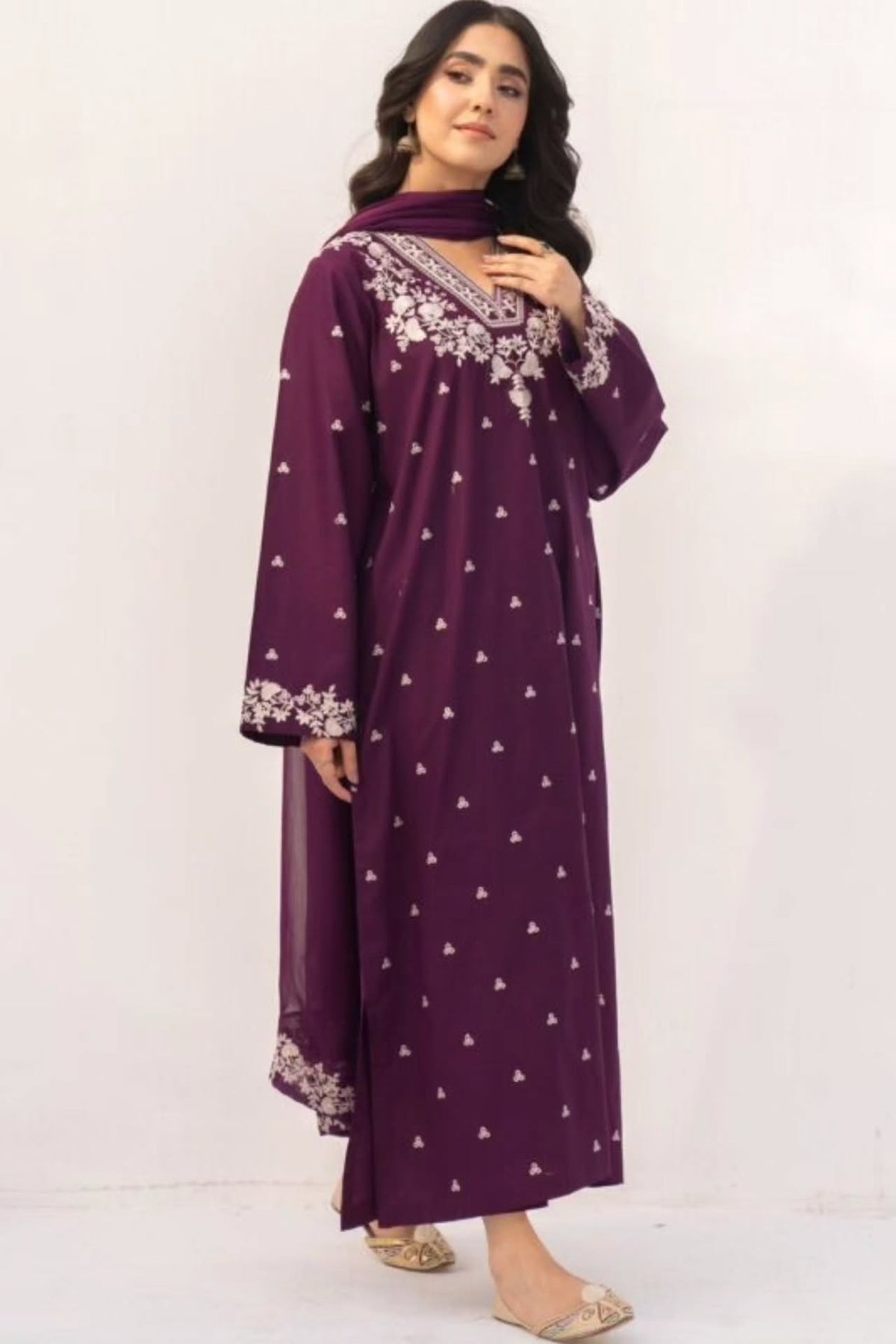 DHANAK EMBRODERED
